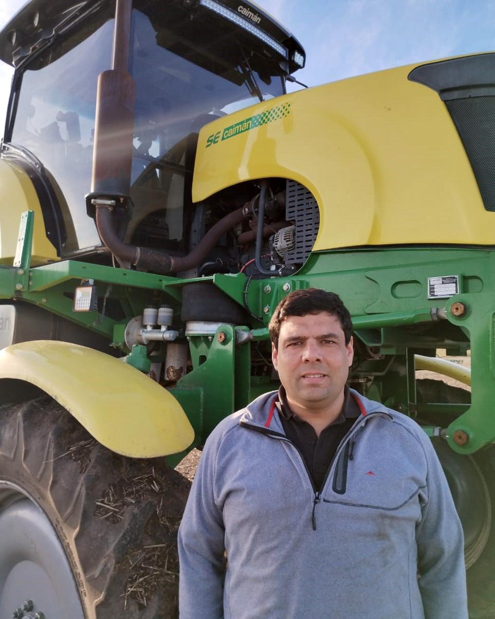 Fermin Urquieta aplicador de Balcarce