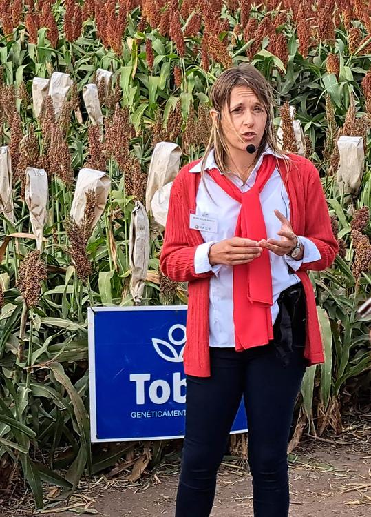 _María Belén Bianco, integrante del equipo de I+D de RAGT Argentina