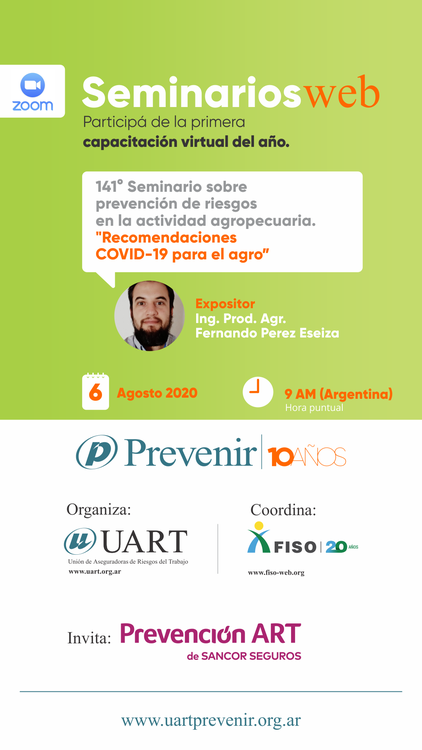 Prevenir 2020_WSP_141° Seminario - PREVENCIÓN