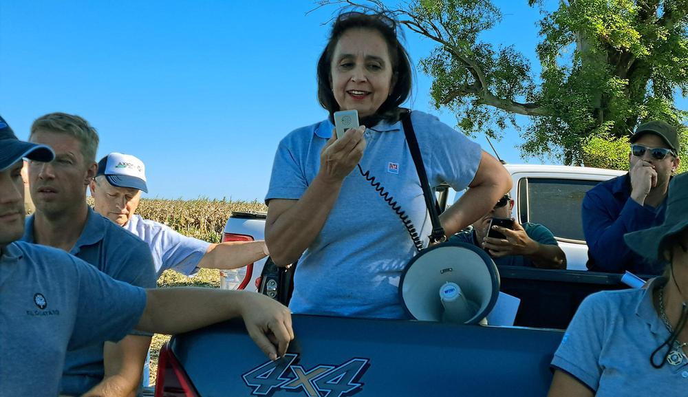 Maria de la Paz Gimenez Pecci explica el Spiroplasma