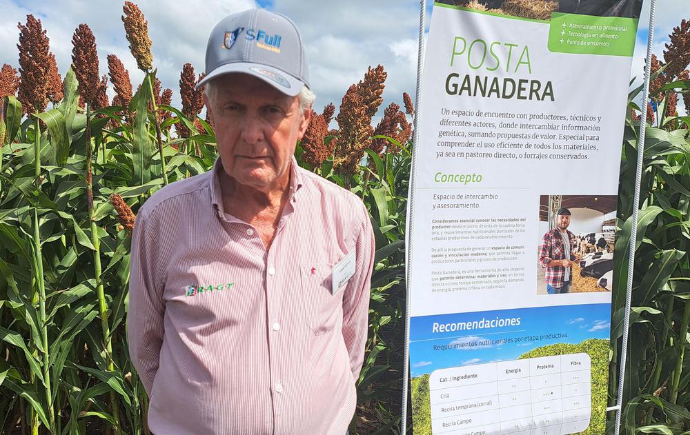 Victor Tobin en Posta Ganadera